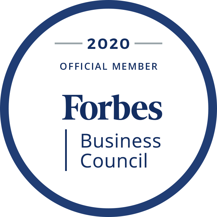 Forbes Business Council official member badge for Seth Lederman.